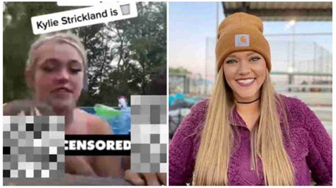 kylie strickland tits|Georgia TikTok Influencer Kylie Strickland Video ...